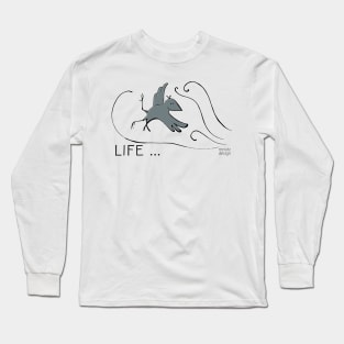 Wordplay - urban crow - LIFE Long Sleeve T-Shirt